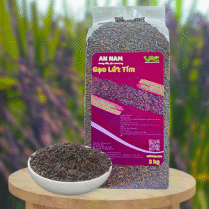 GẠO AN NAM - GẠO LỨT TÍM - THÙNG 12KG HÚT CHÂN KHÔNG